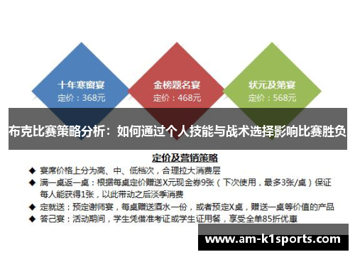 布克比赛策略分析：如何通过个人技能与战术选择影响比赛胜负