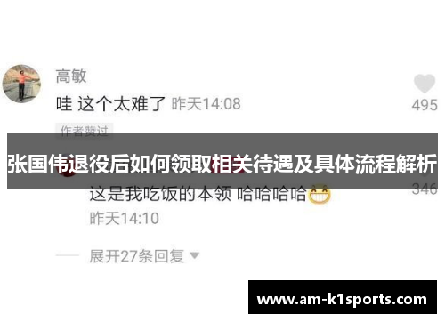 张国伟退役后如何领取相关待遇及具体流程解析 张国伟退役后如何领取相关待遇及具体流程解析